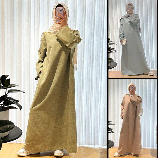 Abaya Muslim Women, Middle Eastern Robe Women Clothing