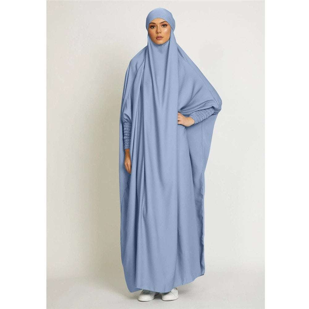 One Piece | Jilbab|  Muslim Prayer Garment |  Hijab Dress Women Hooded | Khimar | Niqab